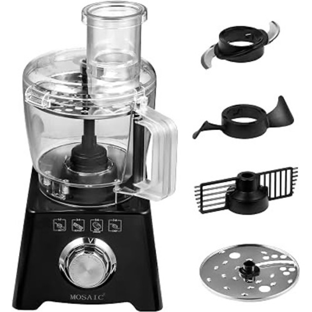 Mosaic Multi-Functional Food Processor HM-47 500W 2L Bowl Vintage Black Open Box
